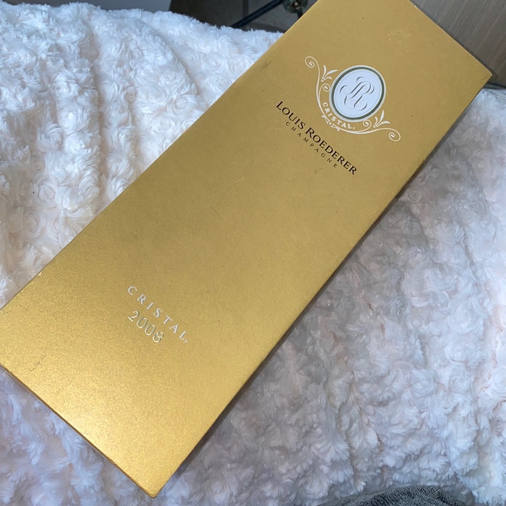 CRISTAL 2008 lined and authentic presentation box